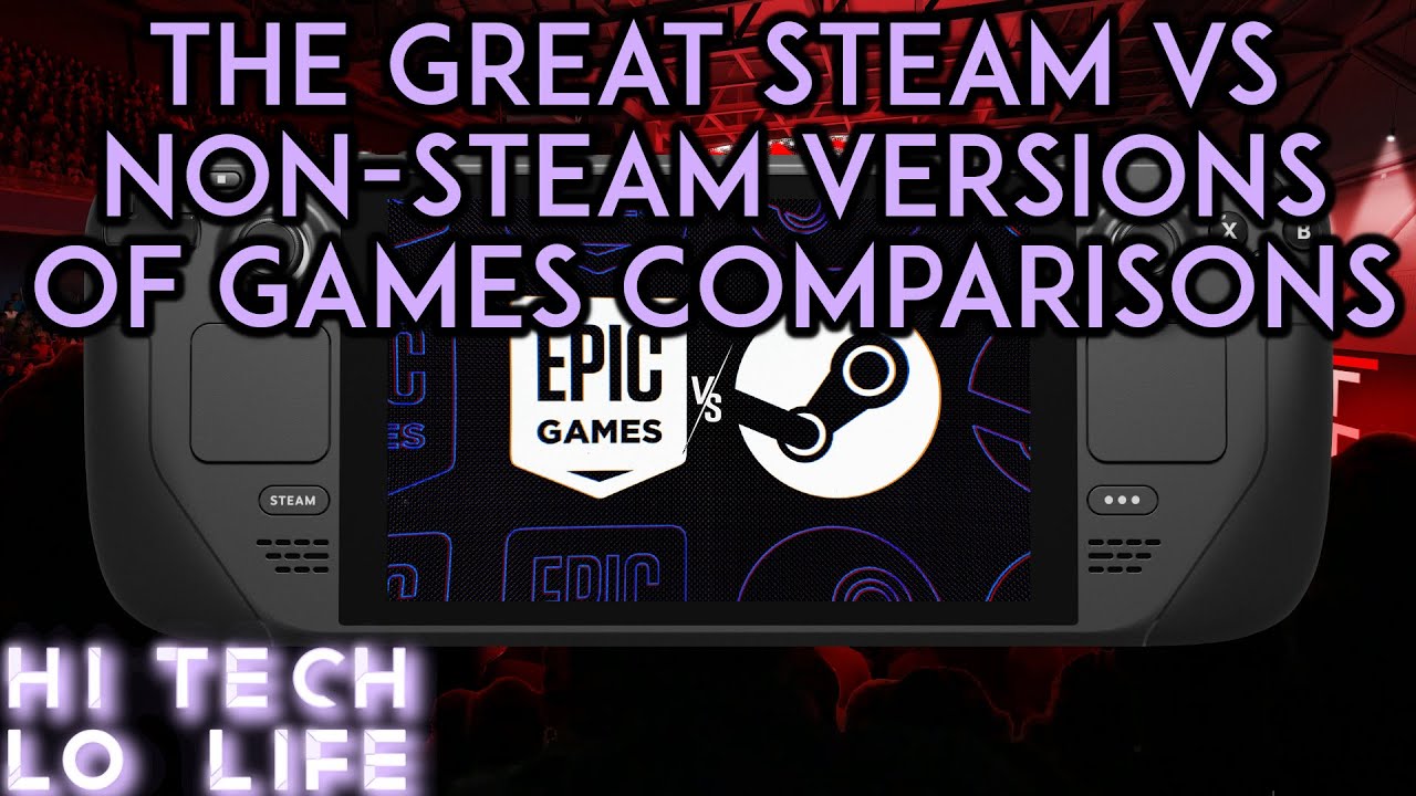 Тестирование версий Steam и не-Steam на #SteamDeck