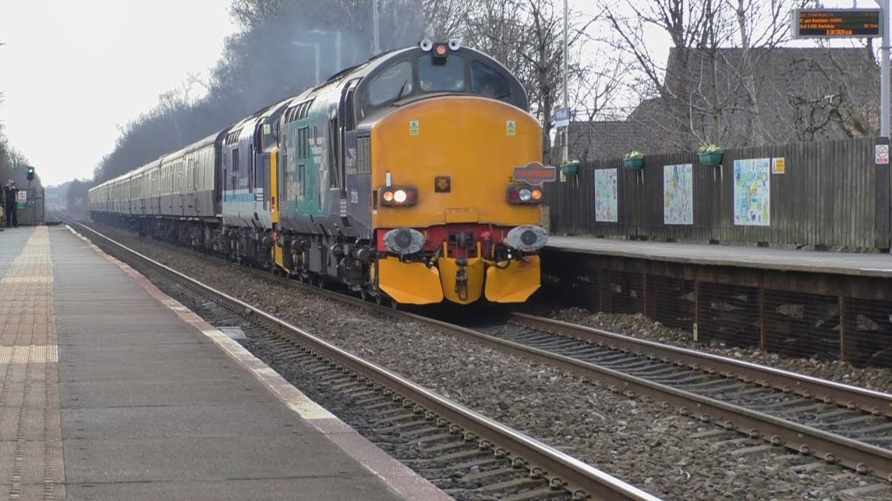 37425/218 The Pennine Wayfarer @ Mills Hill, Salford Central and Bolton Saturday 12/03/2022