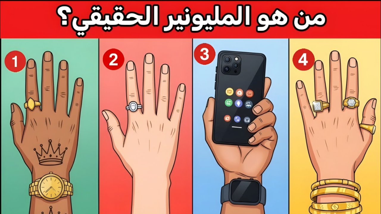 هل أنت عبقري؟ 🤯 15 لغزًا لن يستطيع حلها إلا العباقرة