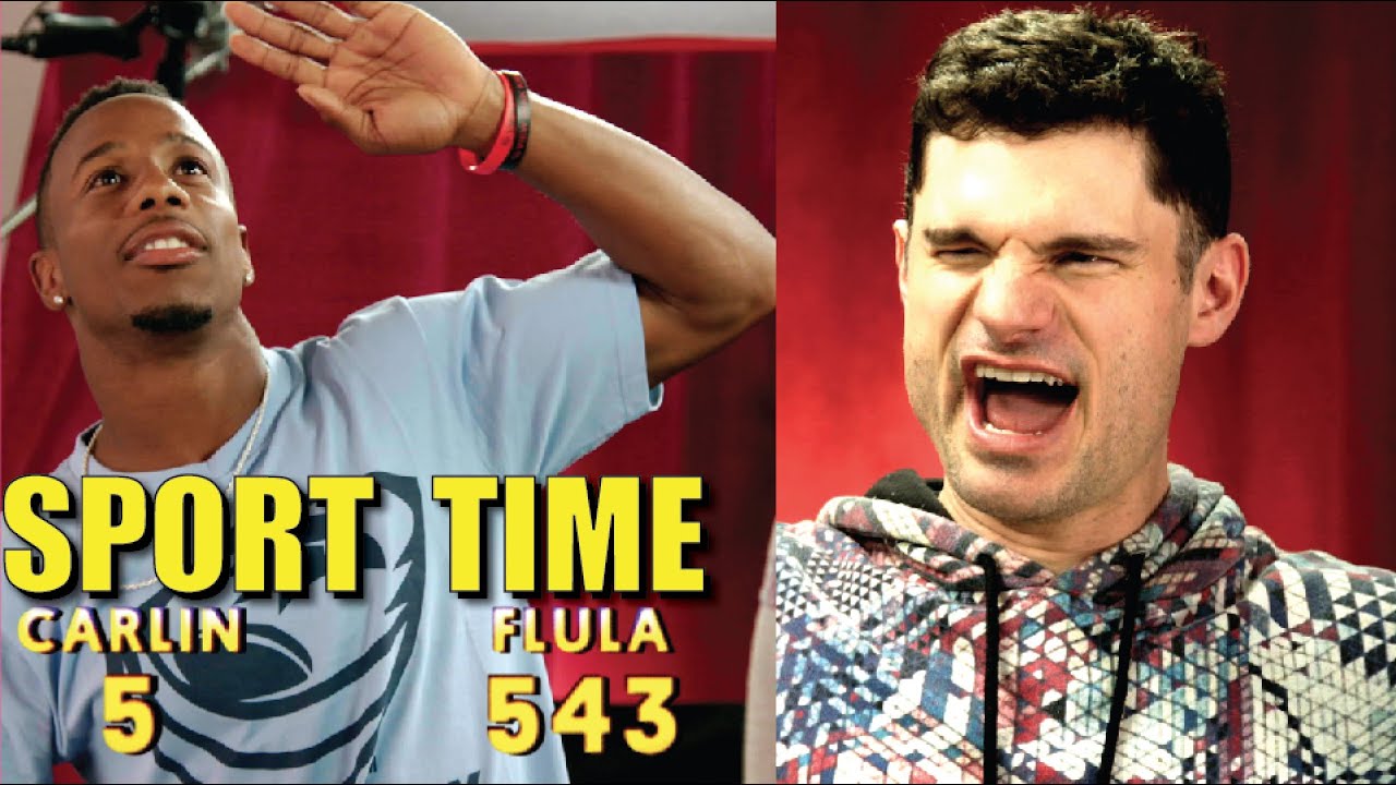 Flula Plays Real (Fake) Sports With Olympians