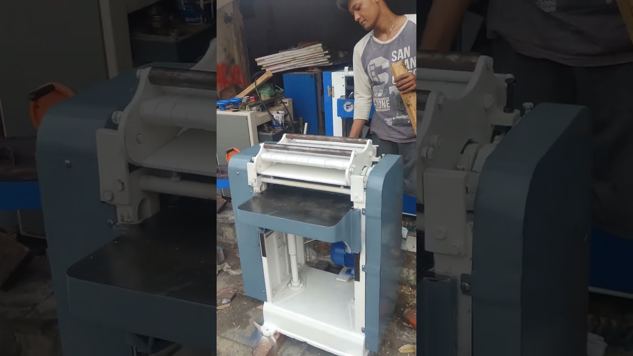 Running test Planer AN 41cm sebelum kirim ke banjarmasin