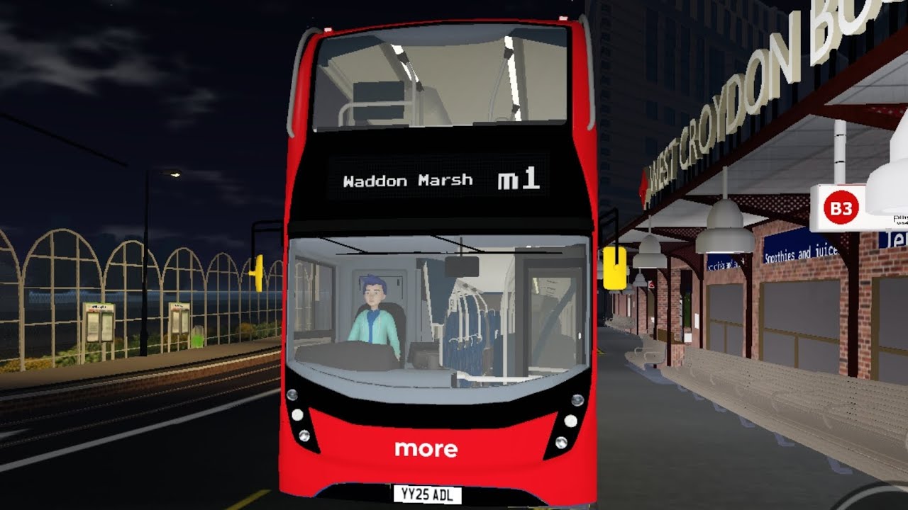 A Ride On Morebus 1779 On A M1 To West Croydon Bus Station @dsayWolverson-bd4ko 