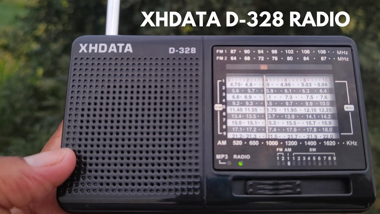 Review: XHDATA D-328 Radio | AM/FM/SW 12 band receiver & mp3 player | कैसा है ये रेडियो? |