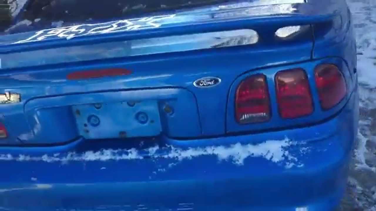 Ford Mustang 1998 V6 (Walk around, engine, sound and more)