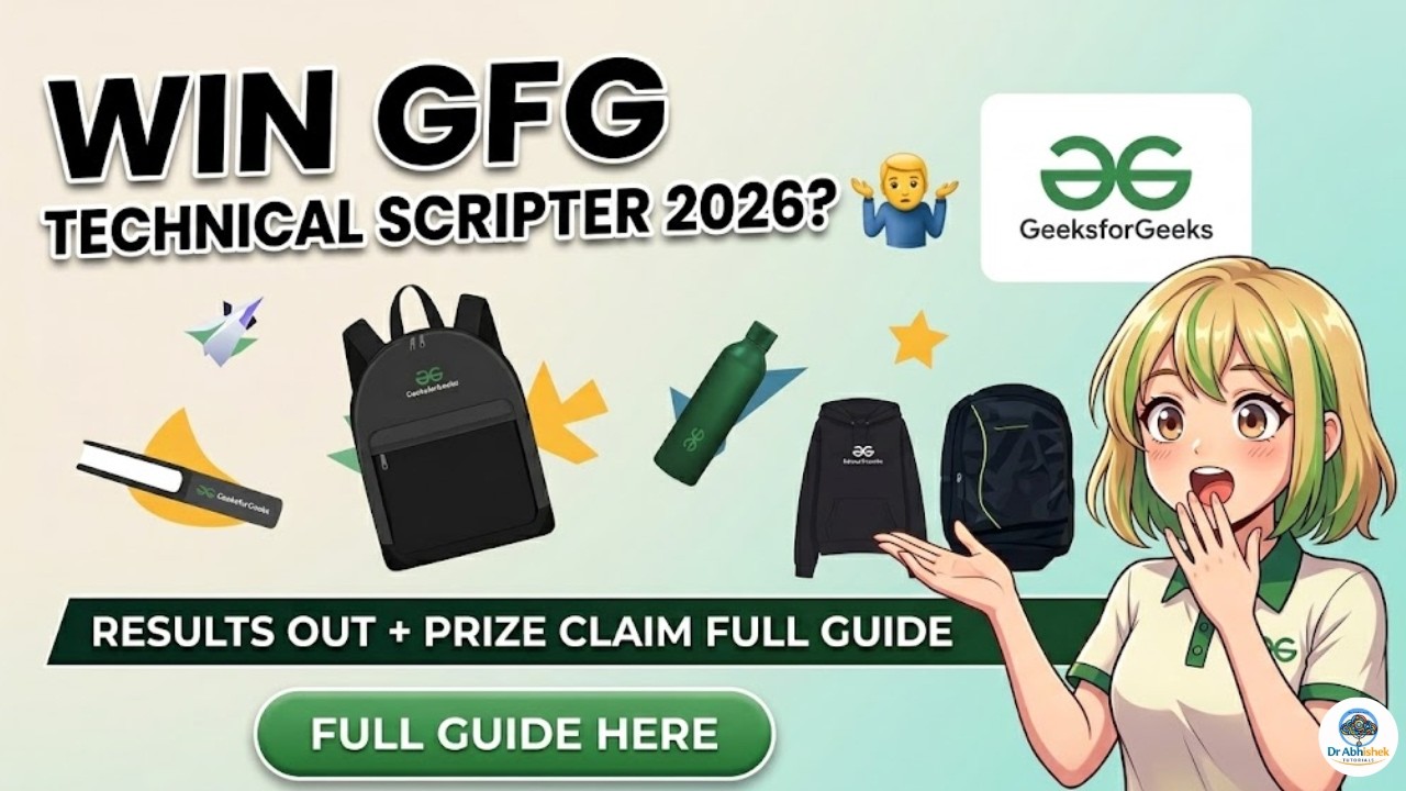 Выиграл ли я GFG Technical Scripter 2026? 😳 Результаты опубликованы + Полное руководство по получ...