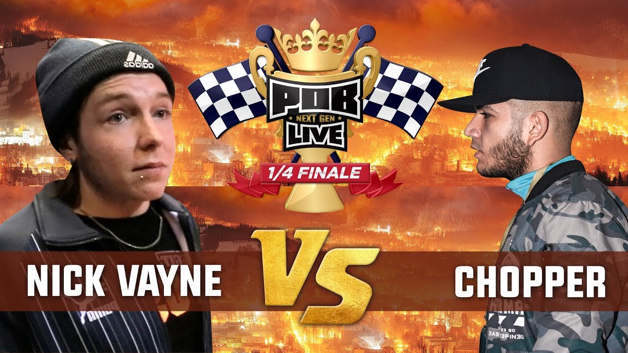 Nick Vayne vs Chopper - 1/4de Finale  Punchoutbattles Live 2015/2017