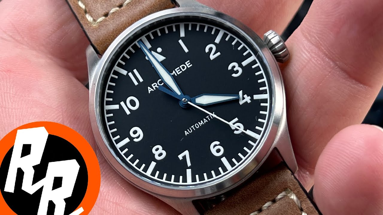 Unboxing Archimede 36mm Pilot