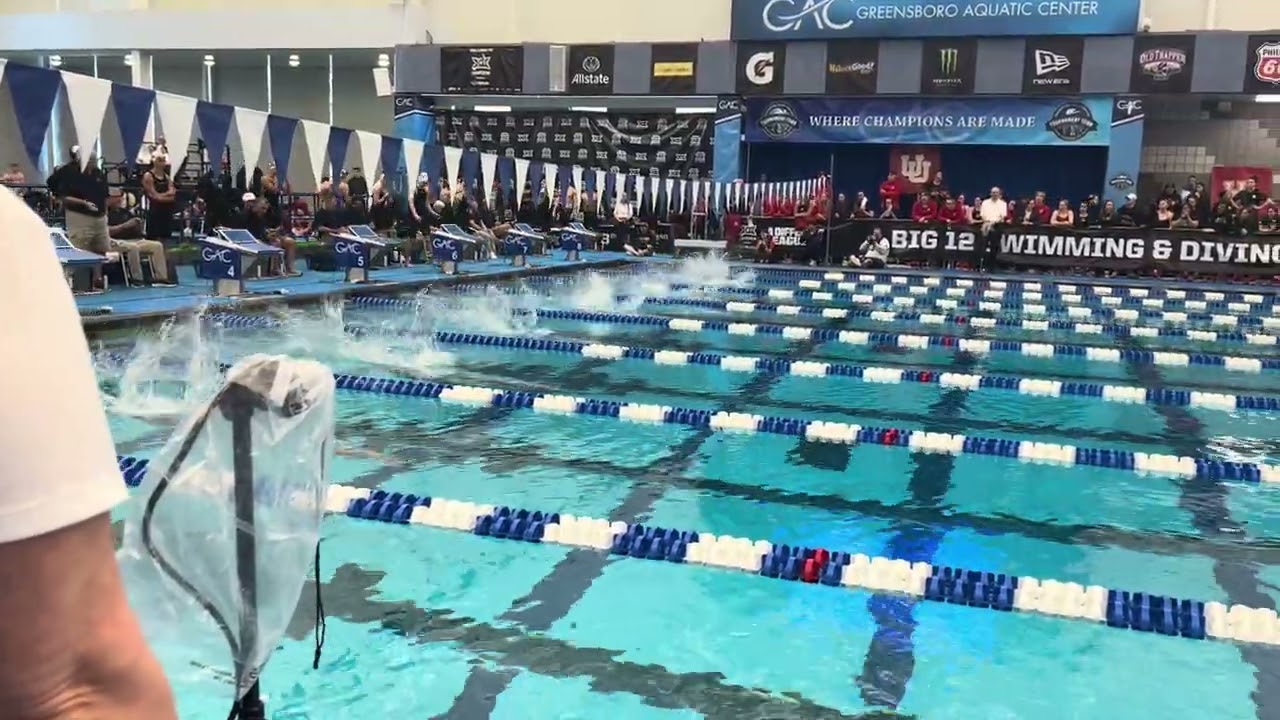 Shane Women’s 50 Freestyle – Big 12 Swimming & Diving Championships – Arizona State University