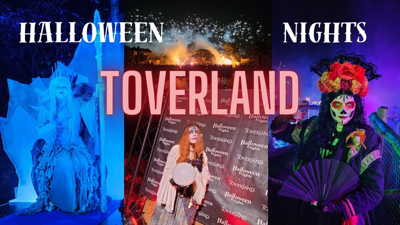 Toverland Halloween Nights 2024 | Alle Scare Zones, Mazes, Feuerwerk und ein mega Event XXL Vlog