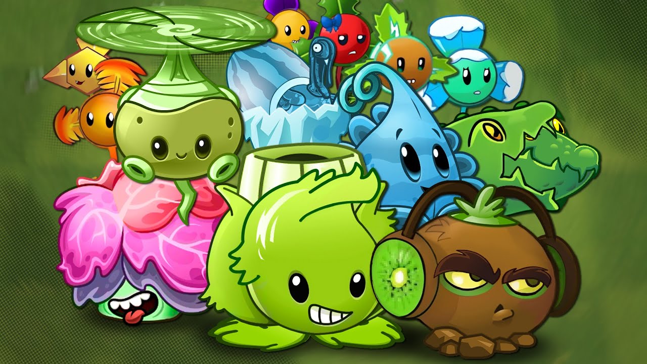 Гибриды растений PvZ 2, как во Fusion (Часть 2). Свеклозверь, Ледяная Индейкопульта и другие