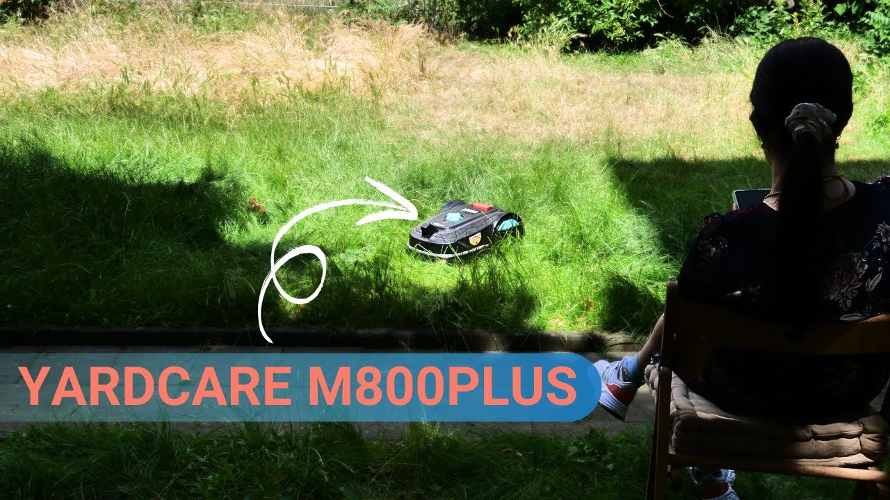 Regensensor & 60 dB &ndash; Leiser Betrieb f&uuml;r stressfreies M&auml;hen - Yardcare M800 Plus Review /moschuss.de