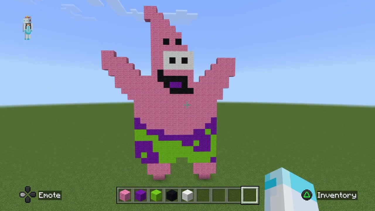 Patrick Star Minecraft Tutorial