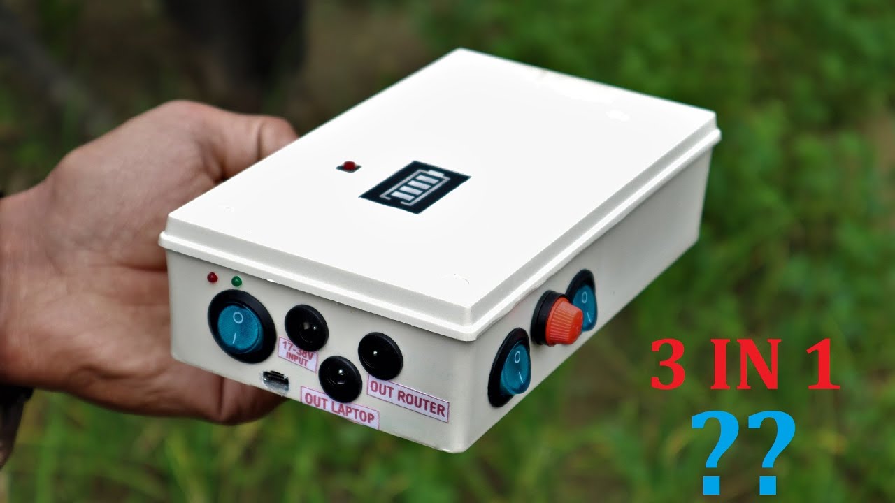 DIY Making 3 In 1 Powerbank
