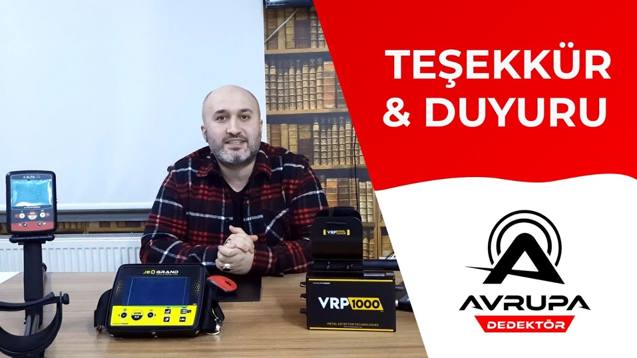 TEŞEKKÜR EDİYORUZ AVRUPA DEDEKTÖR AİLESİ SİZİNLE HERGÜN BİRAZ DAHA BÜYÜYOR