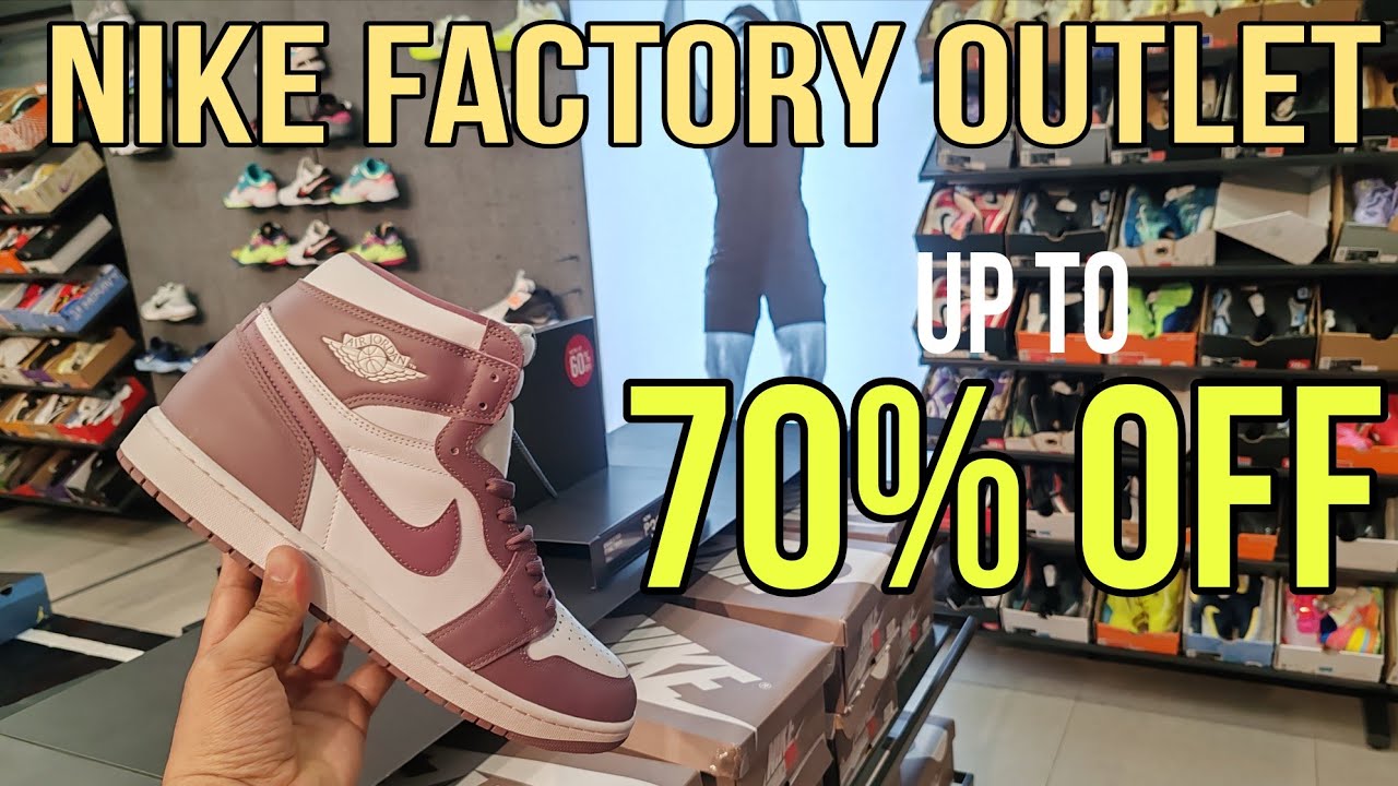 BAGSAK PRESYONG JORDAN'S SA NIKE OUTLET | UP TO 70% OFF