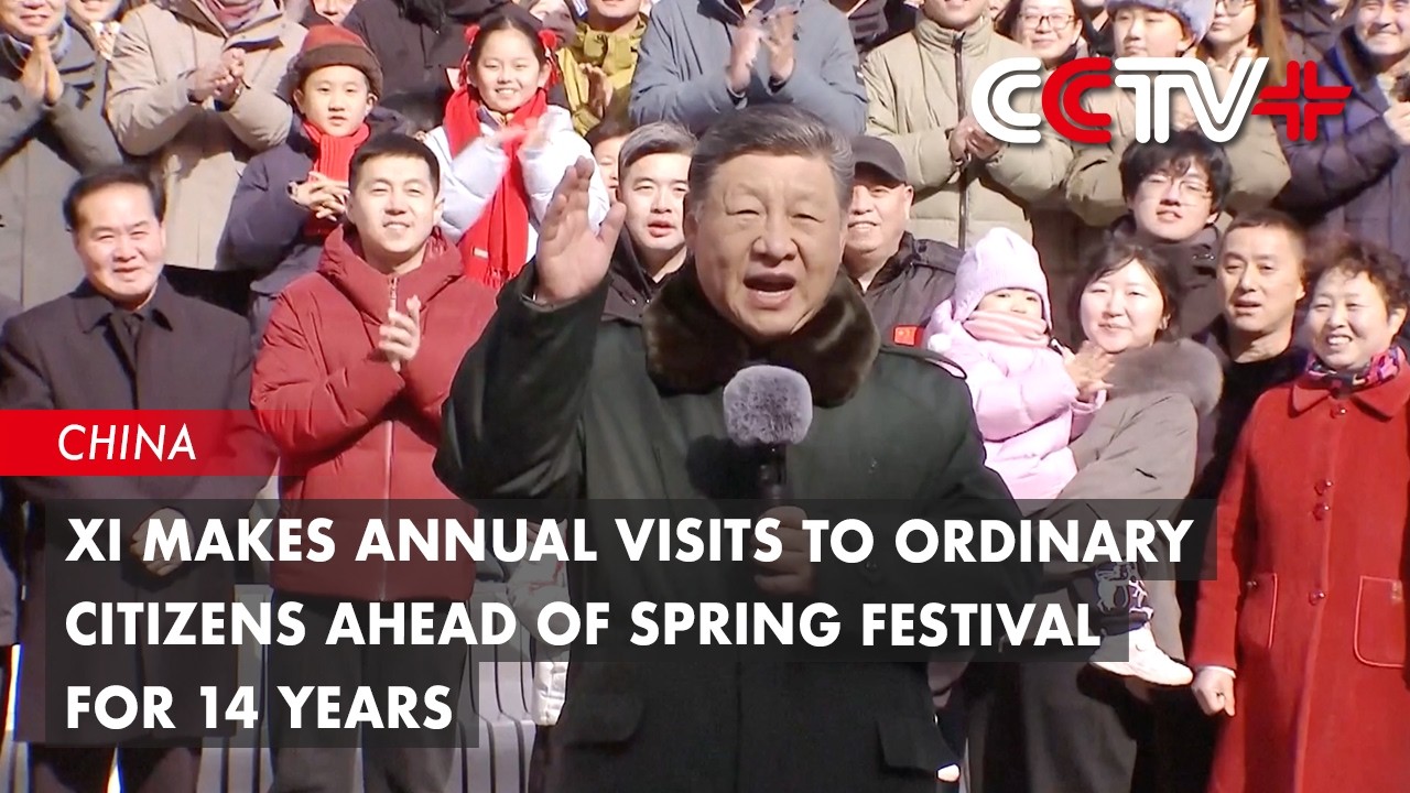 Xi Makes Annual Visits to Ordinary Citizens Ahead of Spring Festival for 14 Years