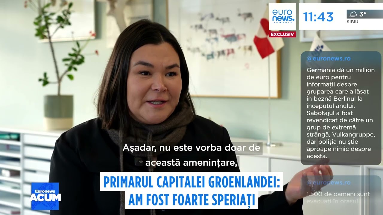 Primarul capitalei Groenlandei: „Ultimele două săptămâni au fost extrem de dificile emoțional”