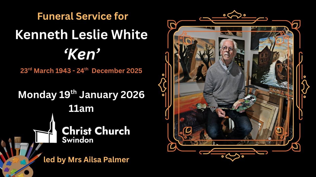 11am Monday 19th January 2026 - Funeral Service for T/L Kenneth Leslie 'Ken' White