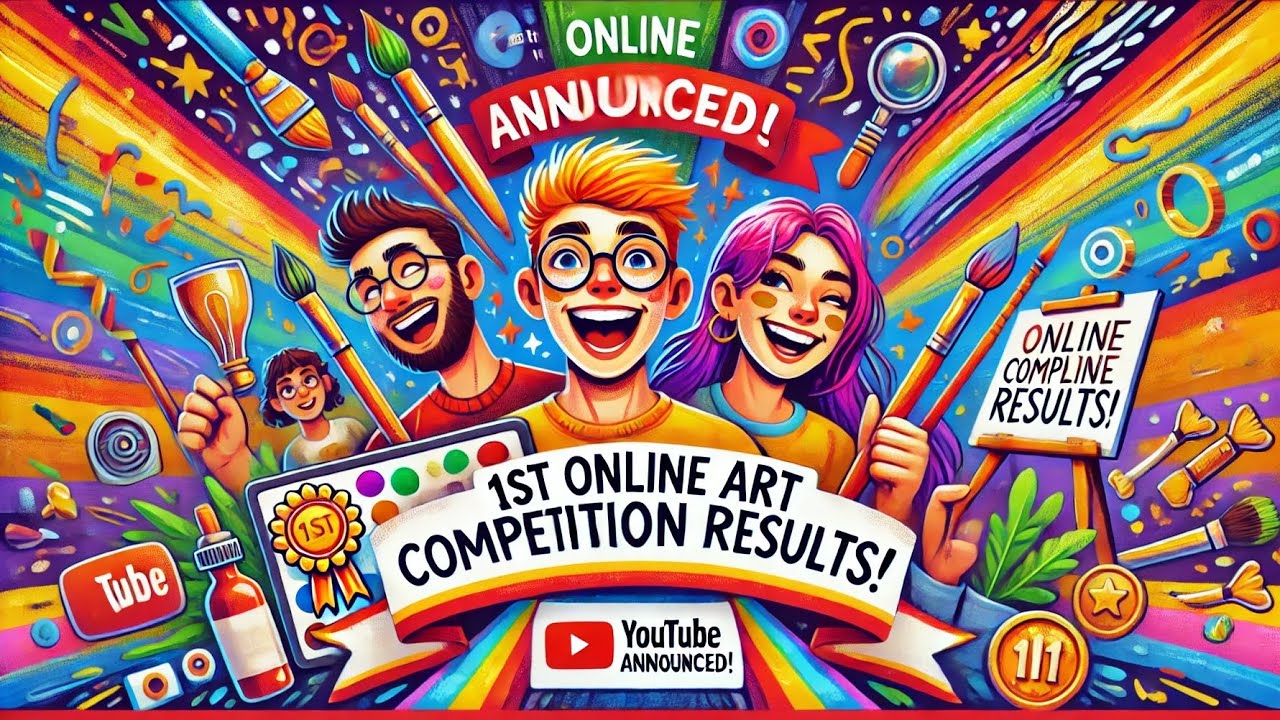 2024 1st online Art competition results announcement! 💗