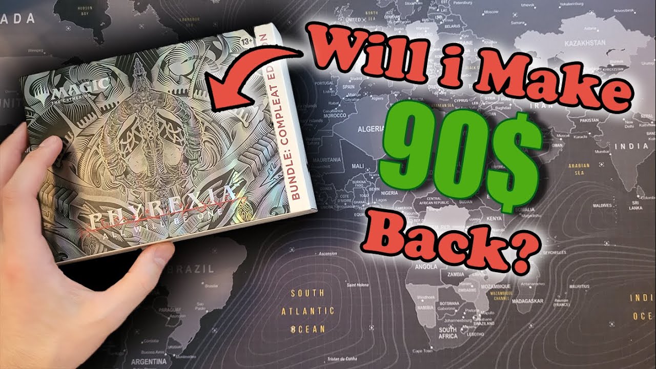 Compleat Bundle. Scanning slick oil foils. Phyrexia: All will be One