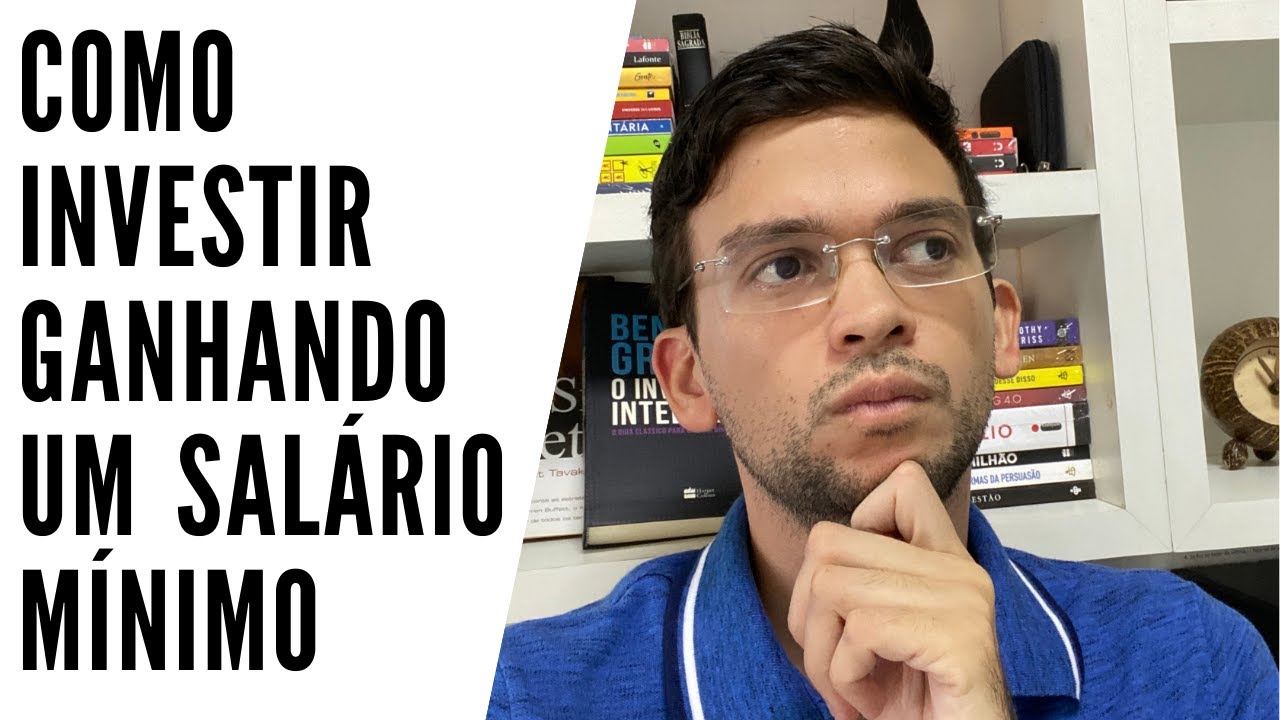 COMO INVESTIR GANHANDO UM SALÁRIO MINIMO!