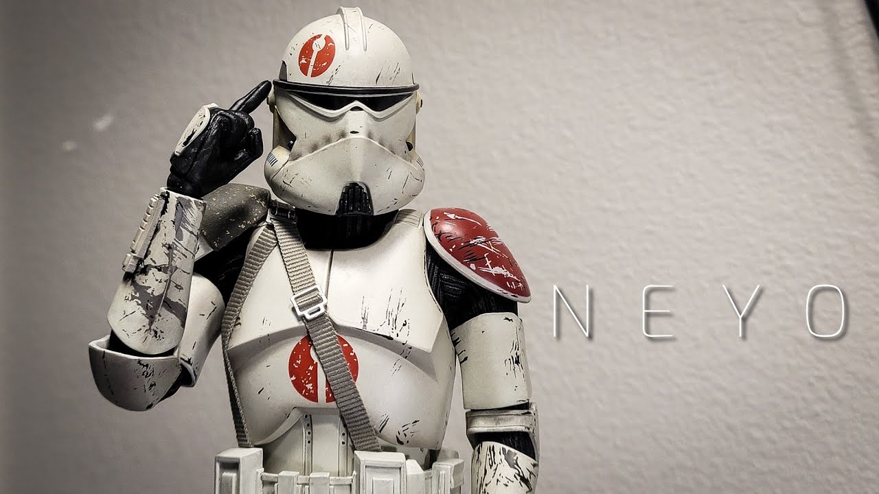 Sideshow Collectibles Commander Neyo Exclusive 1/6 Scale Figure 4K Review