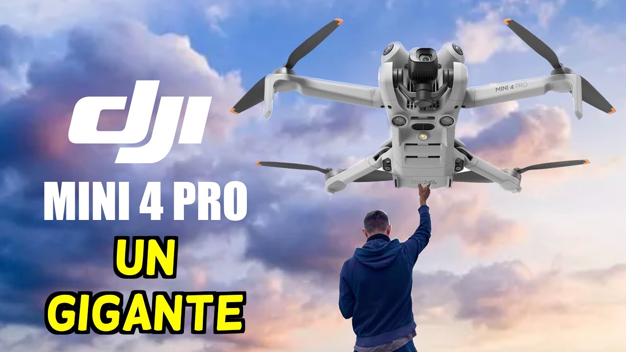 DJI MINI 4 PRO UN GIGANTE !!! Almeno sulla carta ...