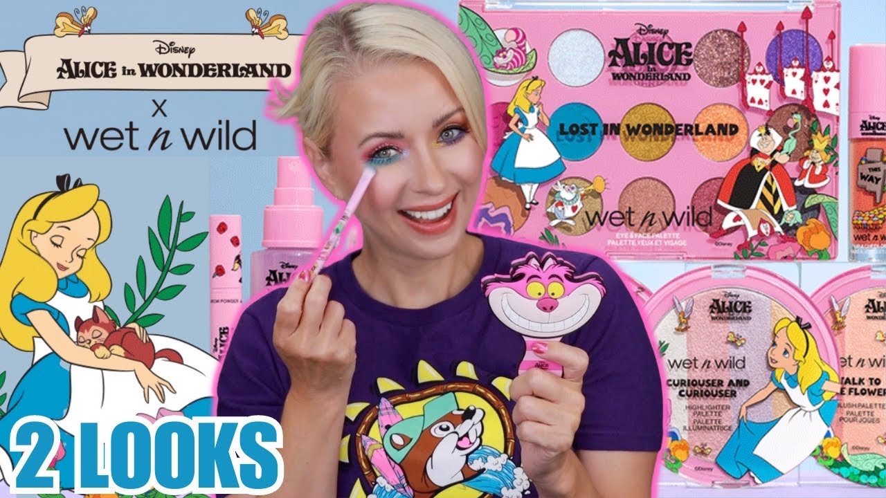 NEW Wet n Wild x Alice in Wonderland PR Box Collection REVIEW + 2 LOOKS | Steff's Beauty Stash