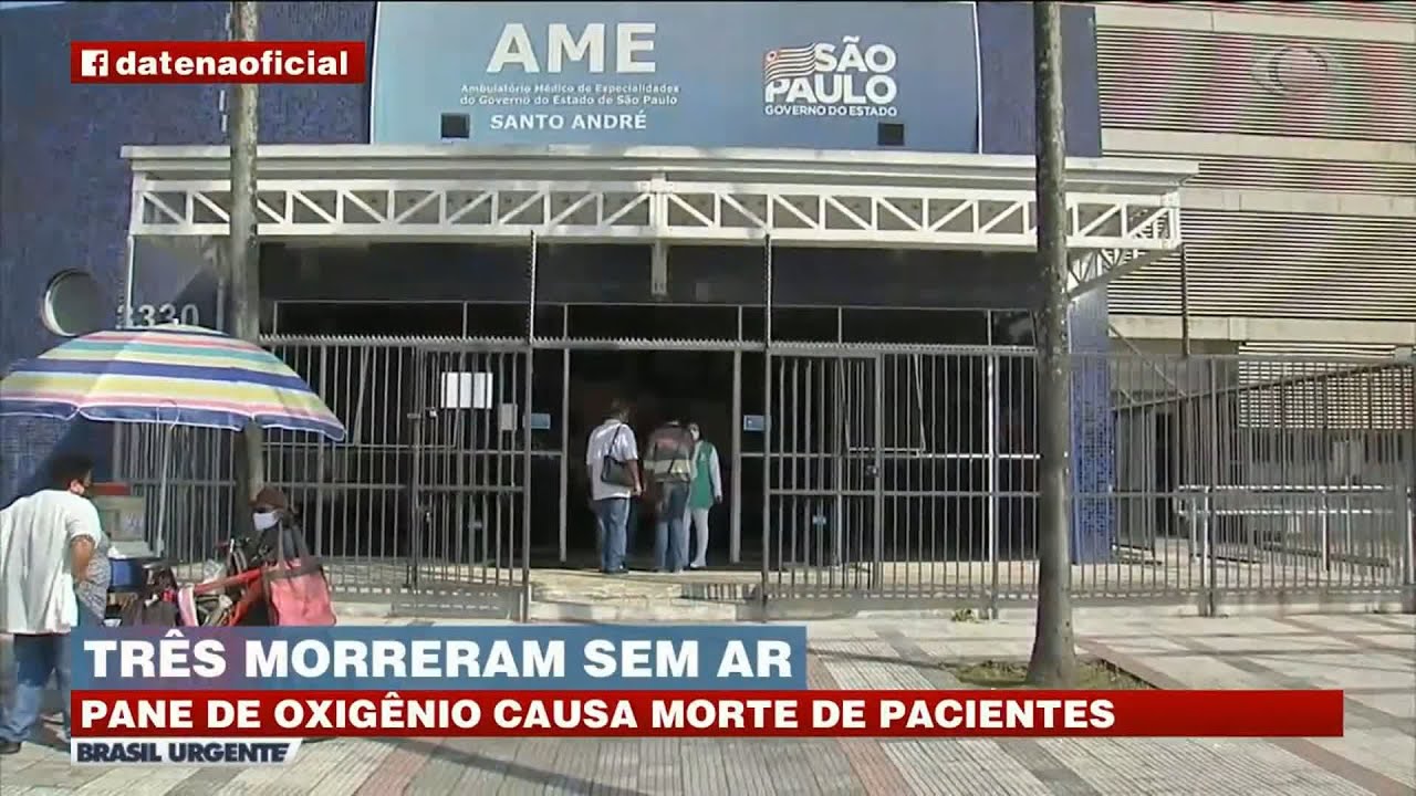 TRÊS MORREM EM HOSPITAL DEPOIS DE PANE DE OXIGÊNIO | BRASIL URGENTE