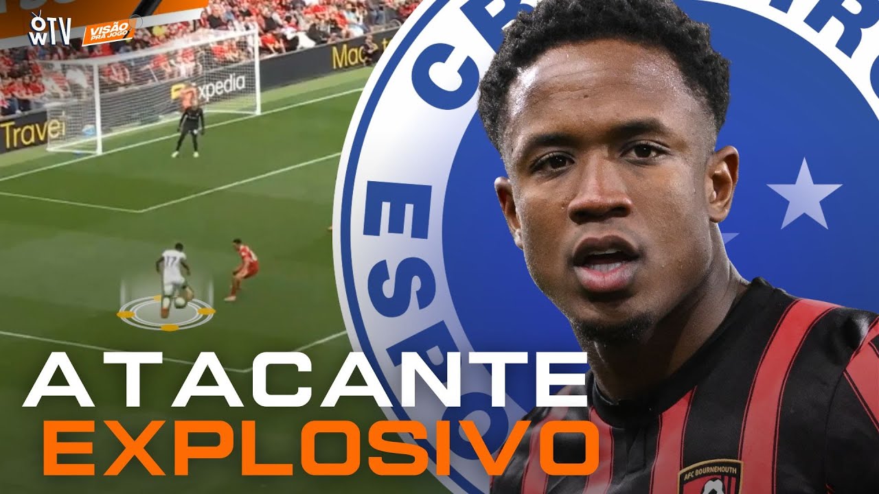 COMO JOGA LUIS SINISTERRA: O PONTA QUE MUDA O CRUZEIRO DE PATAMAR