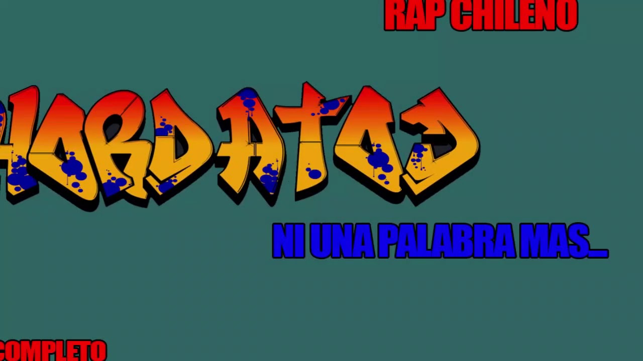 HORDATOJ/ NI UNA PALABRA MAS/ 2003 DISCO COMPLETO RAP CHILENO