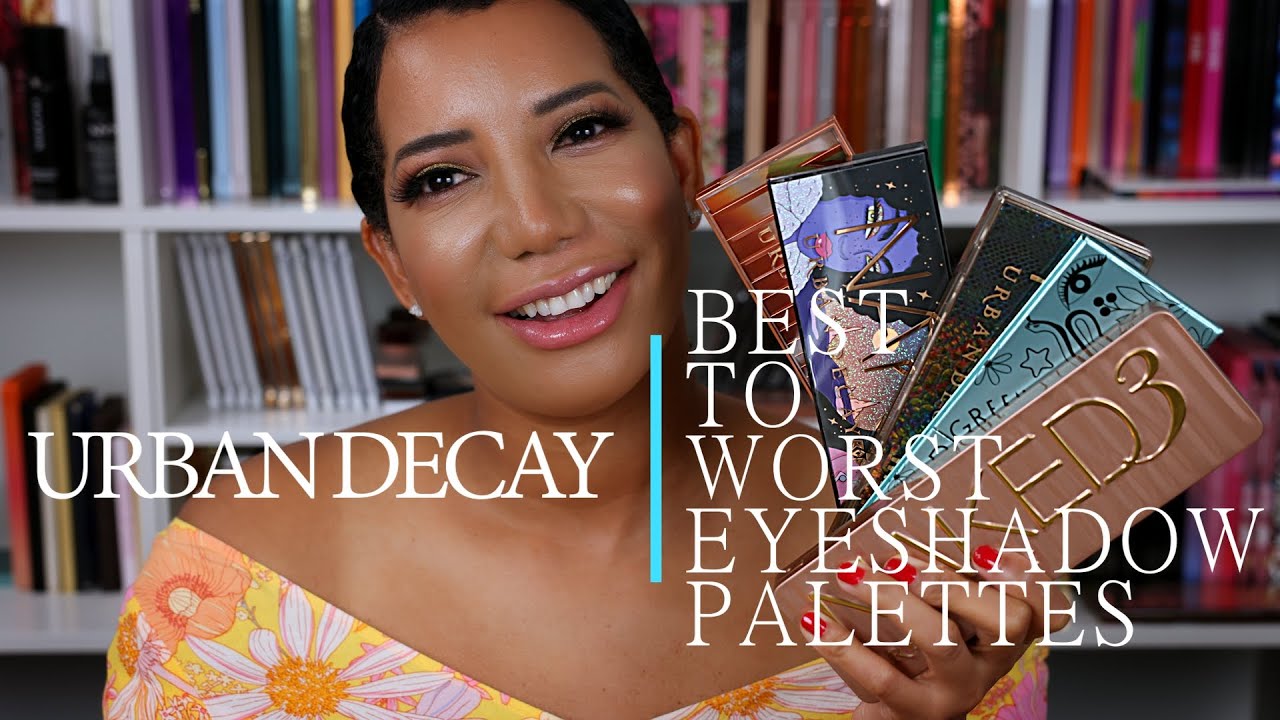 RANKING MY URBAN DECAY EYESHADOW PALETTES (BEST TO WORST)