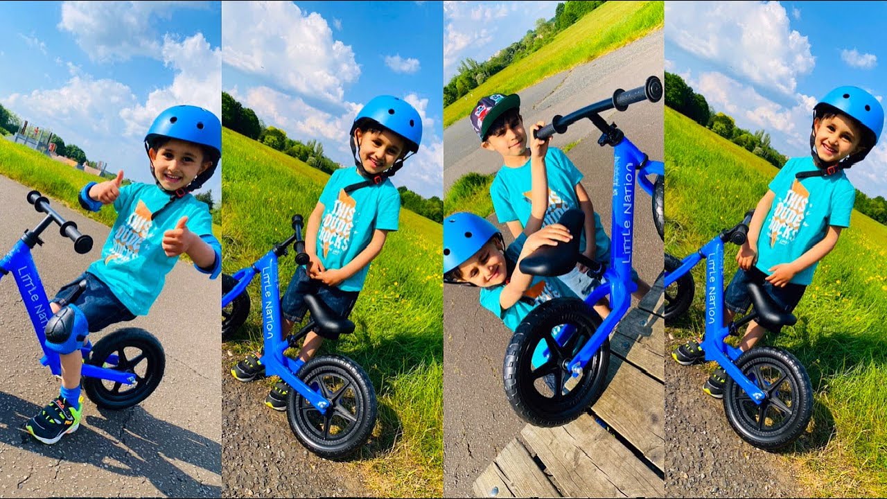 Unboxing & Testing Little Nation Kids Balance Bike 🚲