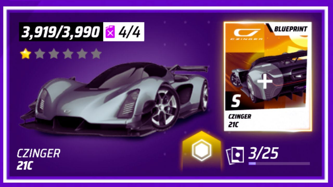 Unlocking My Czinger 21C (Asphalt Legends)