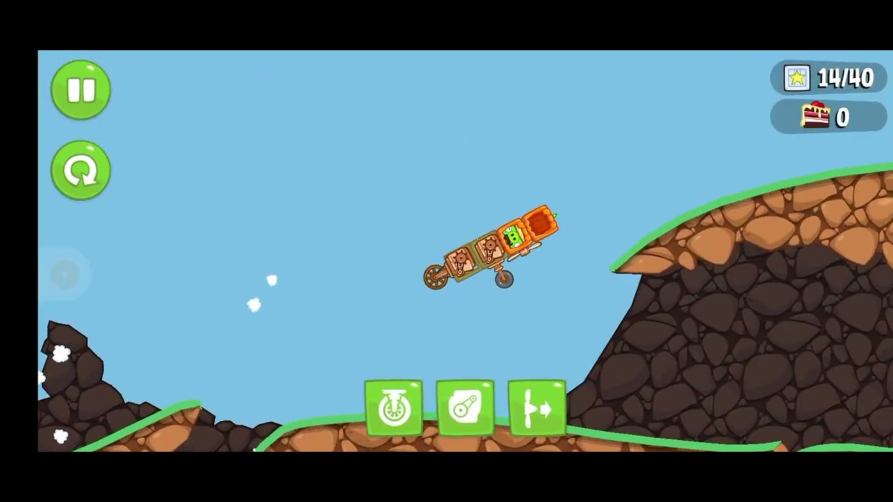 Bad Piggies criando transportes de mobs do Minecraft