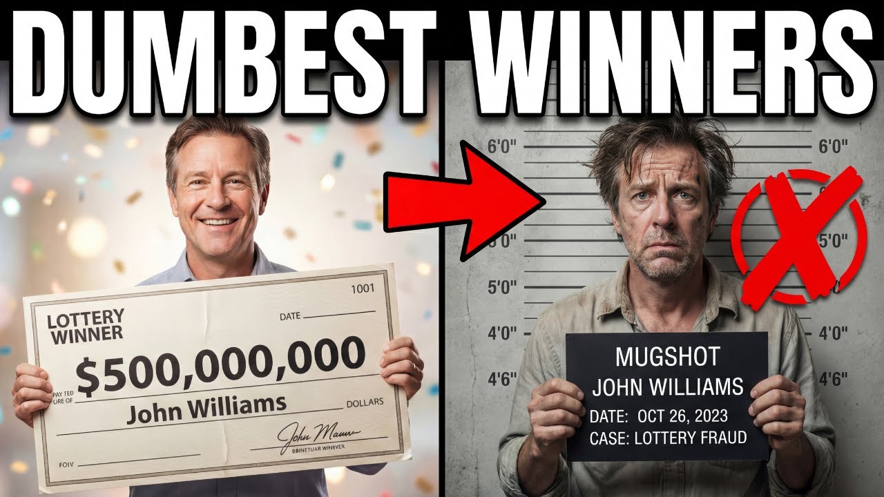 The Dumbest Lottery Winners EVER Of All Time!