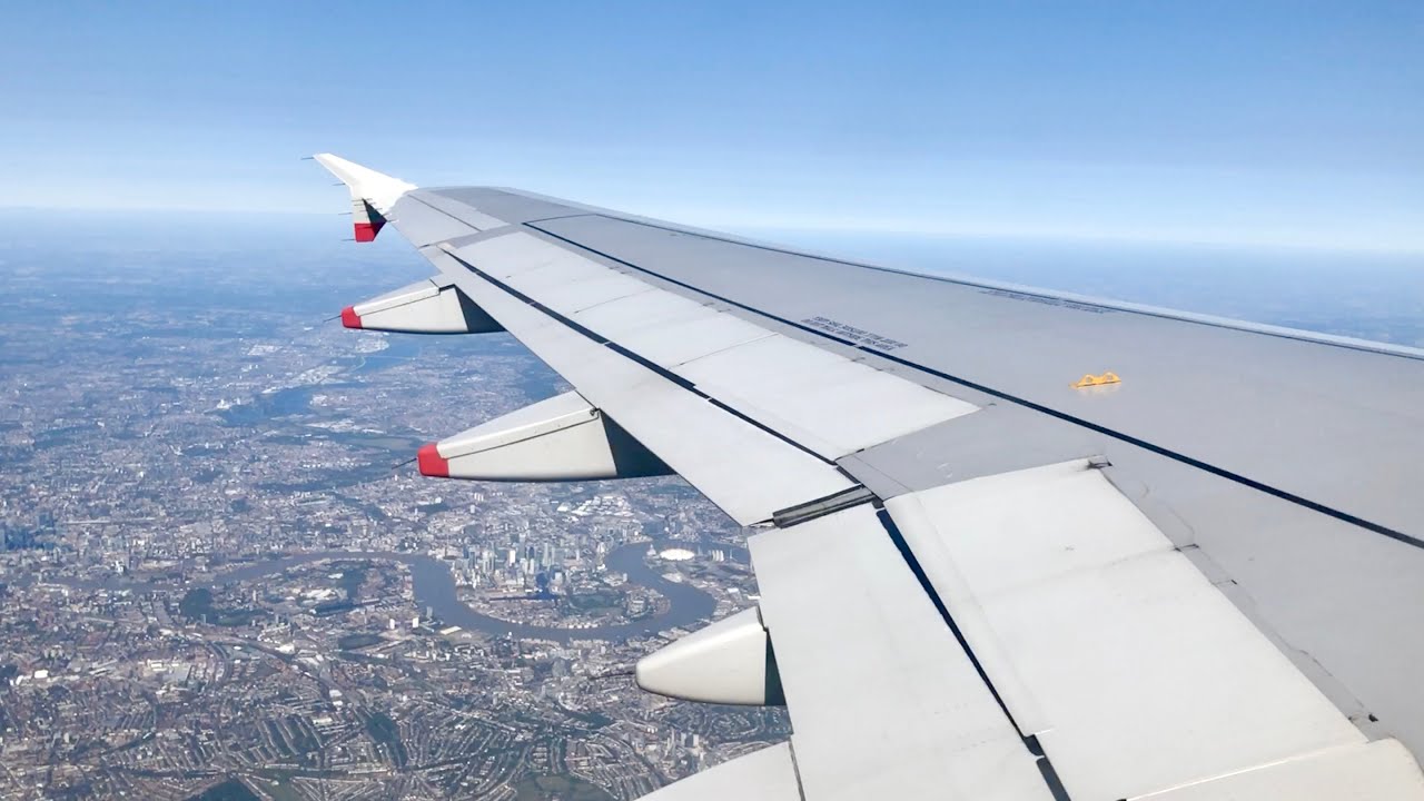 CITY VIEWS | British Airways Airbus A319 | Breathtaking Takeoff from London Heathrow (LHR)