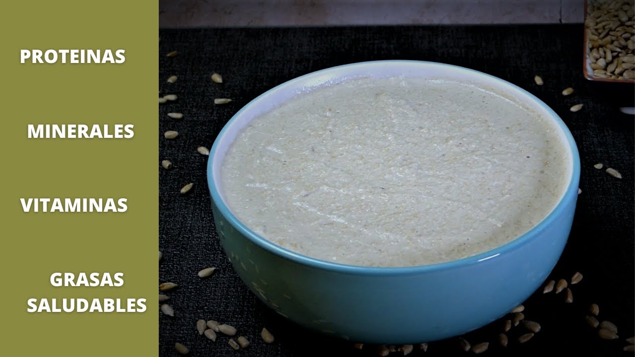 PATÉ DE PIPAS de girasol | SUPER FACIL | Rápido, Saludable y Nutritivo 🌻