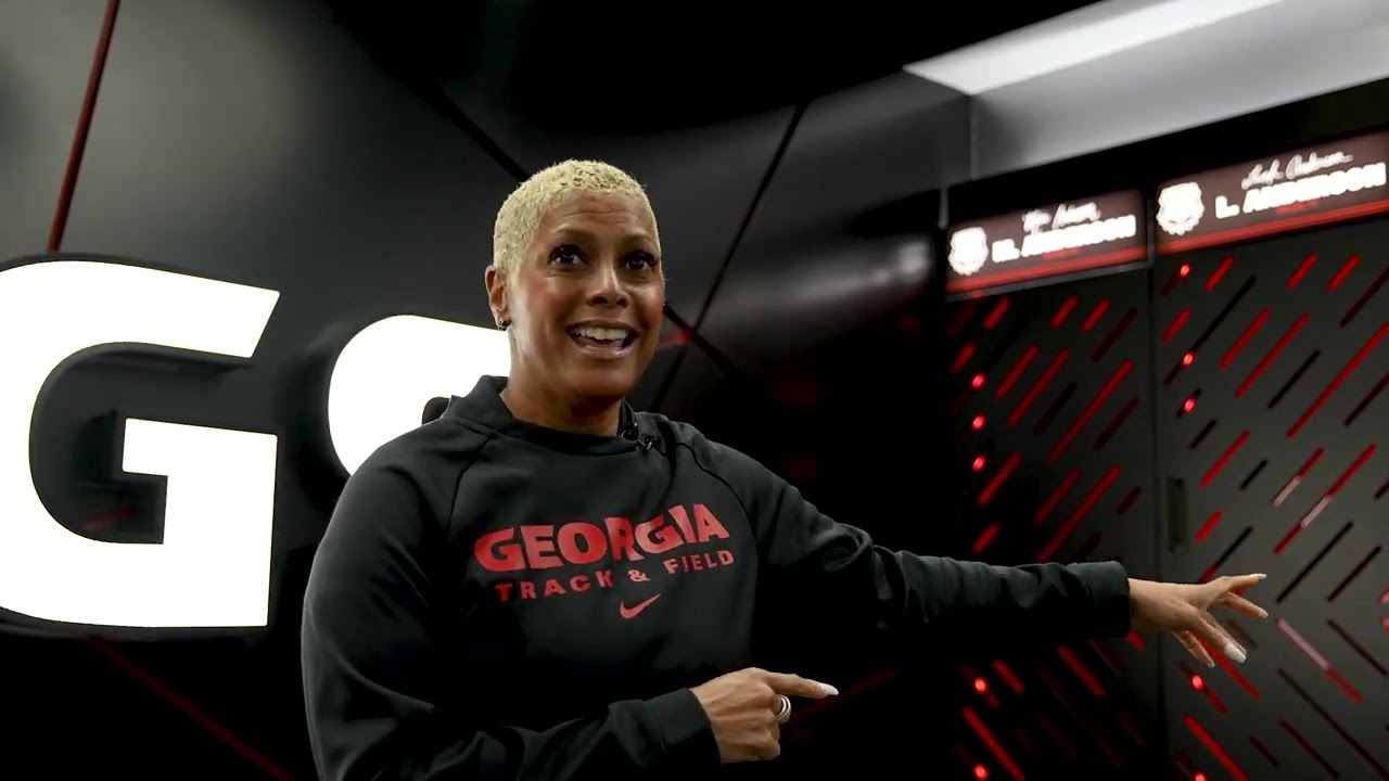 Georgia Track and Field Locker Room Reveal