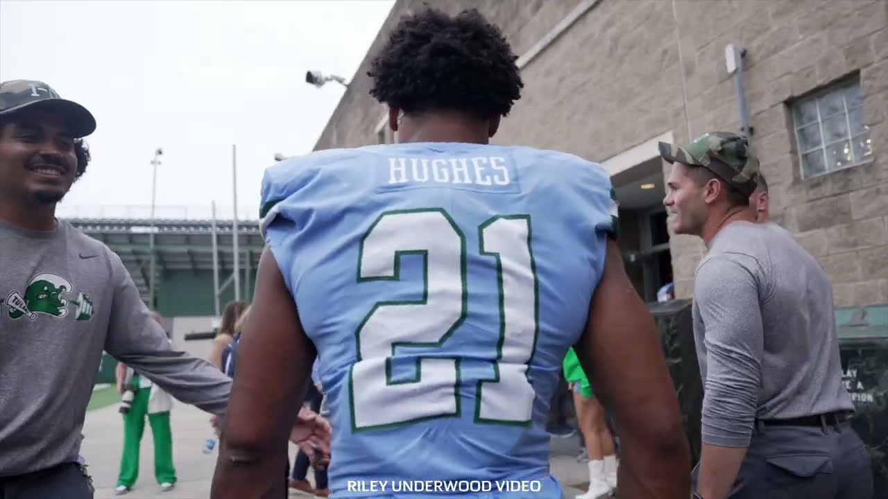 Makhi Hughes 2023 Tulane Highlights