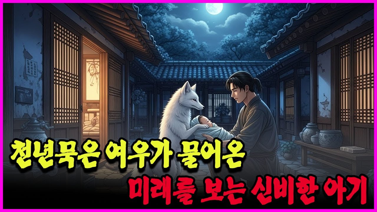 미래를 보는 신비한 아기, 천년묵은 여우가 물어온 이야기| 야담 야사 전설 민담 설화 옛날이야기 오디오북
