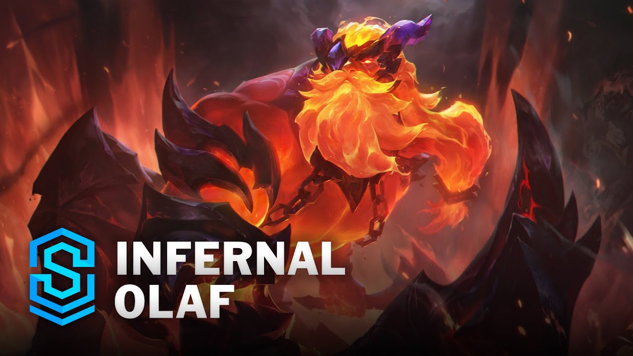 Infernal Olaf Skin Spotlight - League of Legends