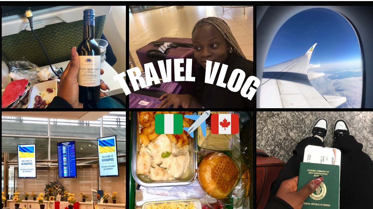 CANADA🇨🇦 TRAVEL VLOG✈️| FIRST TIME TRAVELLING ALONE | Nigeria 🇳🇬 to Canada(Winnipeg) #travelvlog