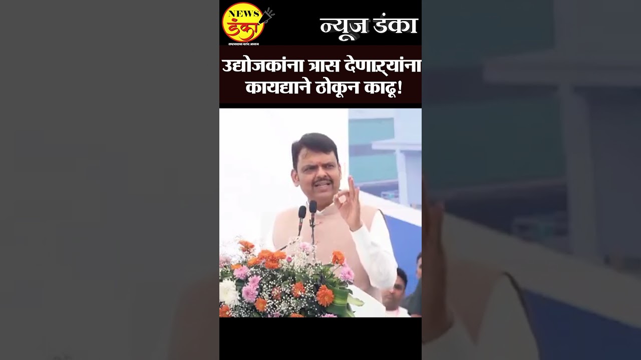 उद्योजकांना त्रास देणाऱ्यांना कायद्याने ठोकून काढू! | Devendra Fadnavis | Davos Effect