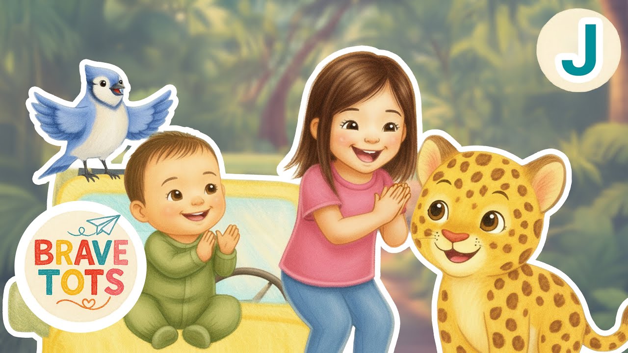 Letter J Song | 🩷Brave Tots💚 Nursery Rhyme ♪ Learning ♪ Educational ♪ Preschool ♪ Toddlers ♪ Kids ♪