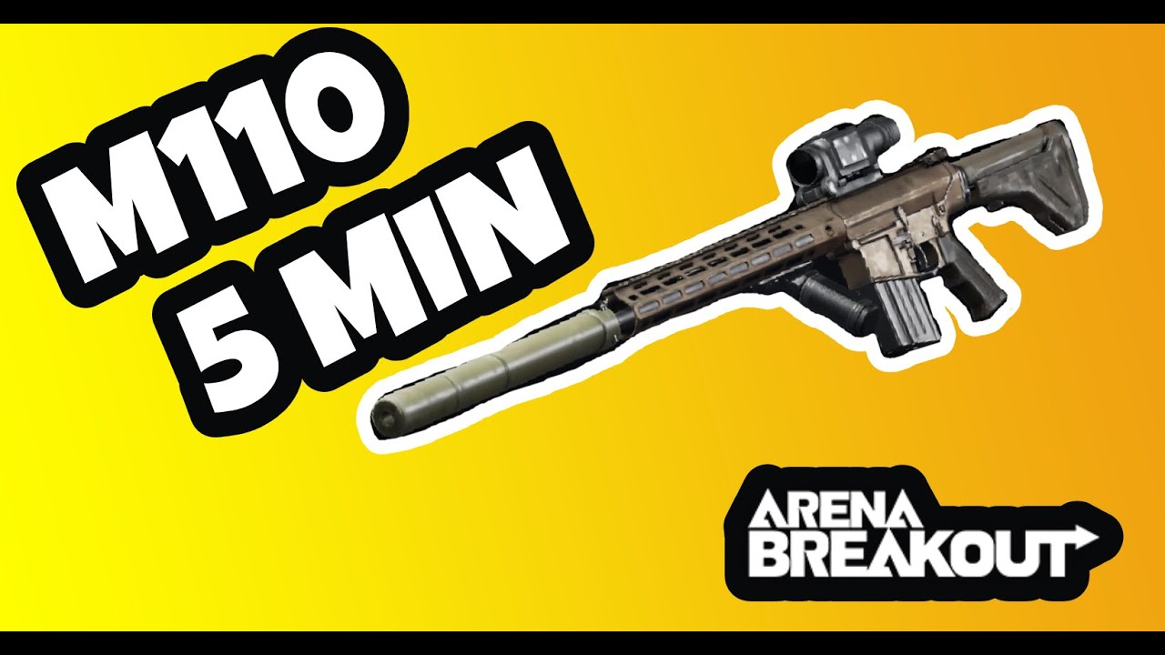 M110 EN 5 MINUTOS | ARENA BREAKOUT GLOBAL