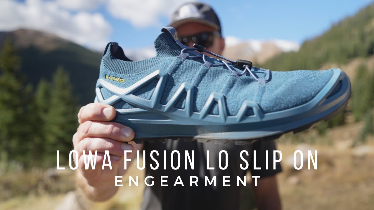 Lowa Fusion Lo Slip On Shoe - Rugged Active Sport Shoe
