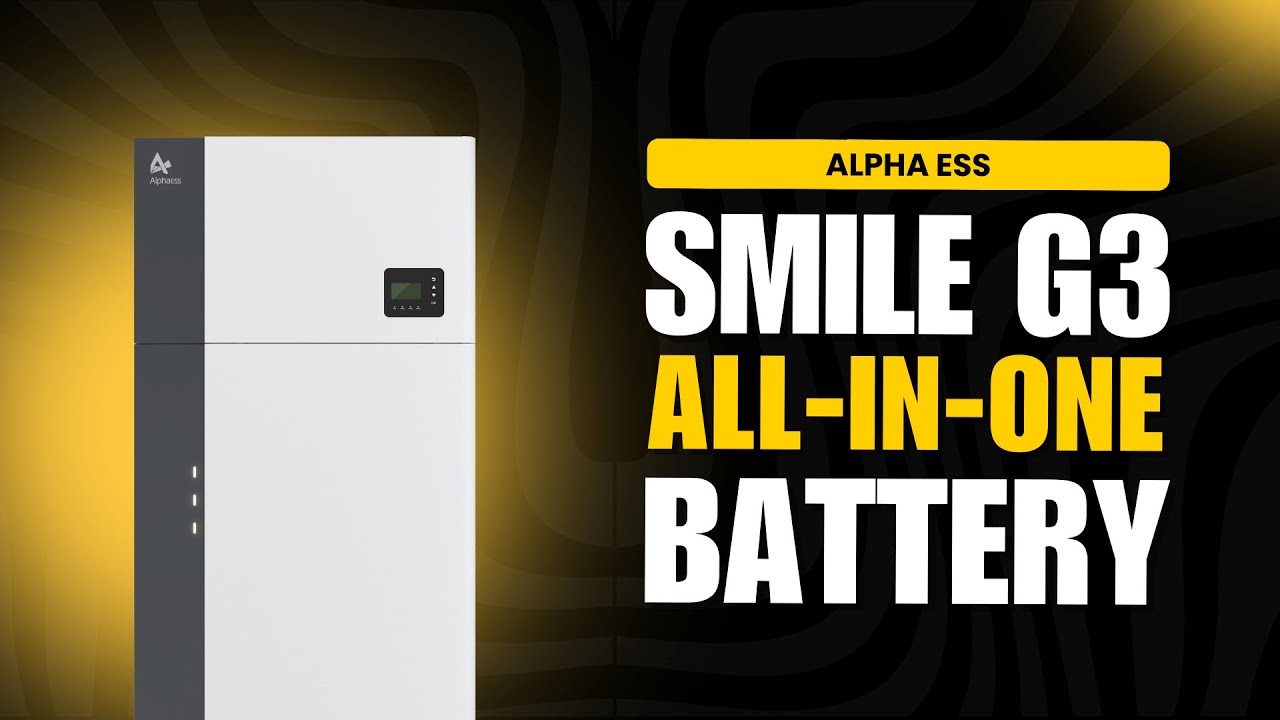 AlphaESS SMILE G3 home solar battery system: Features and Benefits