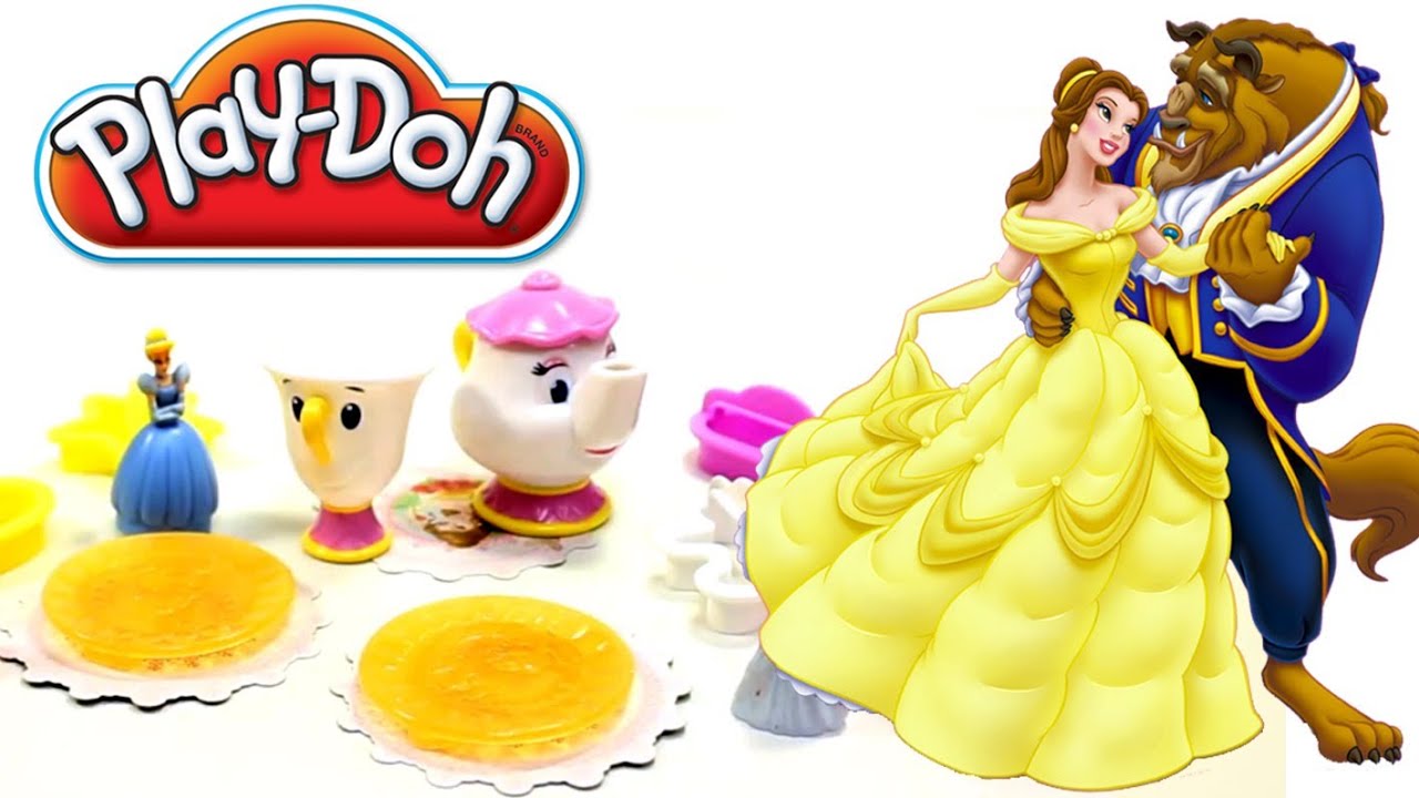 Play-Doh Beauty and the Beast Disney playdough playset
