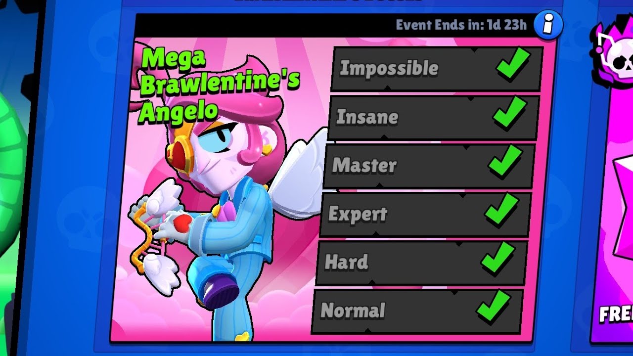 BEATING BRAWLENTINES ANGELO | BRAWL STARS 🔥